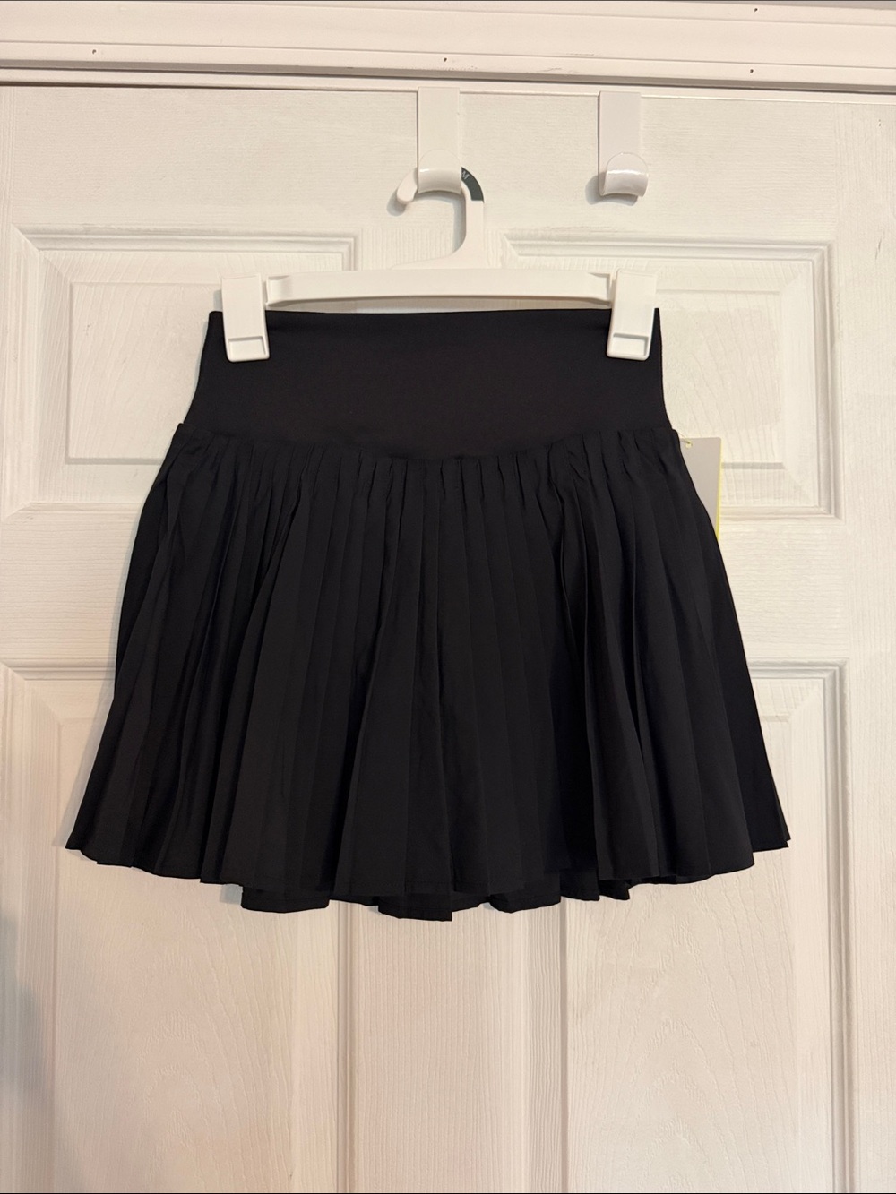 all in motion Black Pleated Skater Skort
